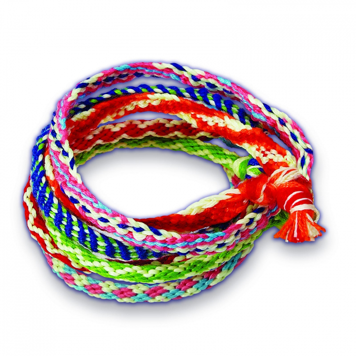 Set creativ DIY - Bratarile prieteniei, fosforescente, + 5 ani [4]
