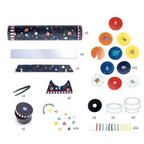 Set creativ DIY Djeco, Cum sa creezi un caleidoscop, 6-7 ani + [3]