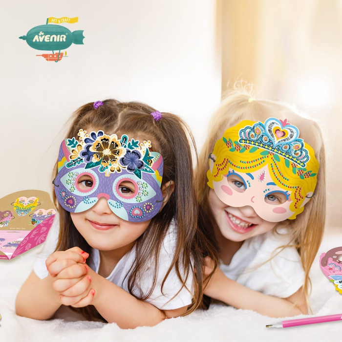 Set creativ DIY - Masti cu diamante - Pisica, + 5 ani [2]