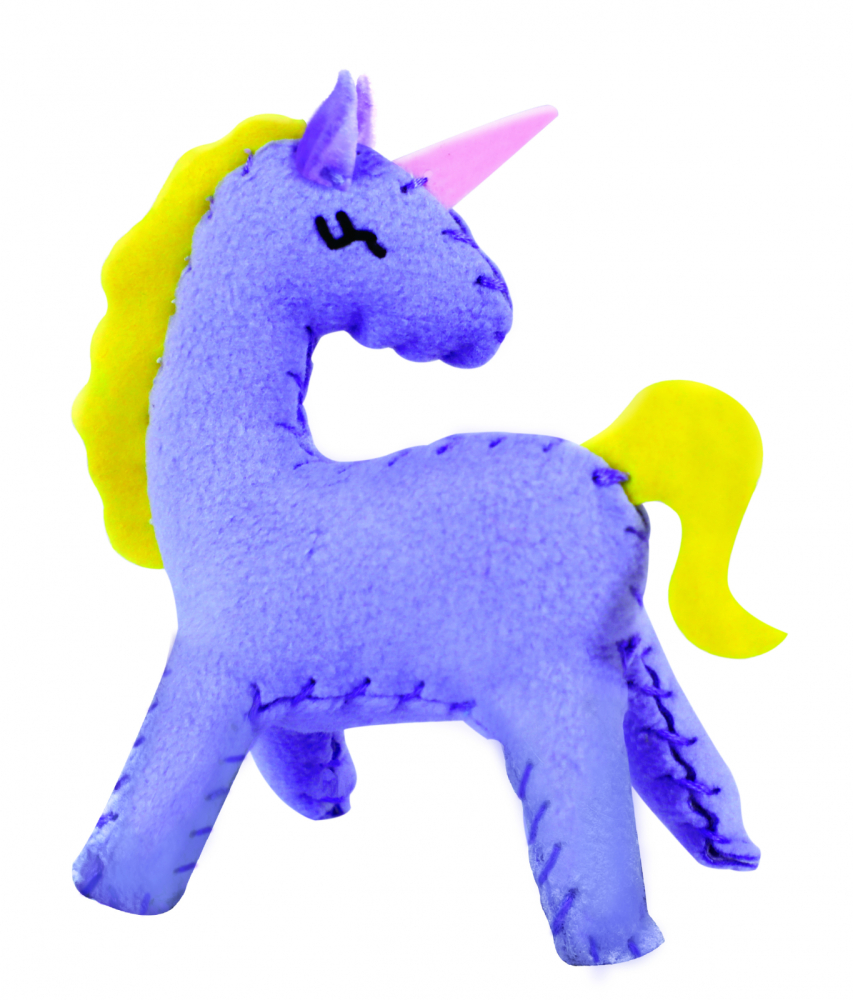 Set creativ DIY portabil - Lumea Fantastica a Unicornilor cu activitati de cusut, construit si joc de rol [10]