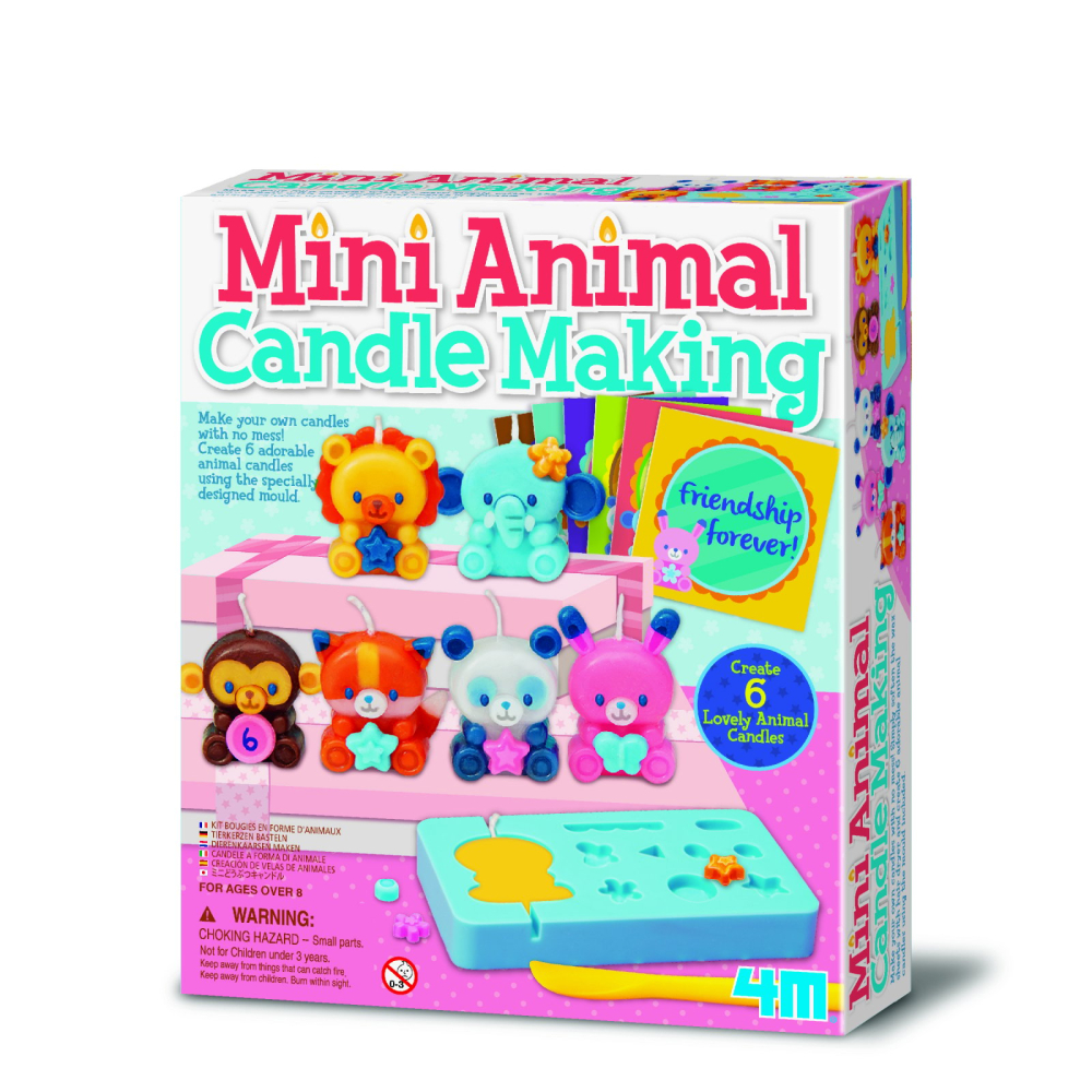 Set creativ DIY - Realizeaza lumanari in forma de animalute [1]