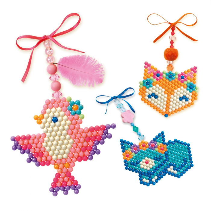 Set creativ Djeco, animale din margele, 6-7 ani + [3]