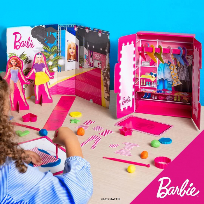 Set creativ modelaj Barbie - Parada modei, LISCIANI, 4-5 ani + [2]