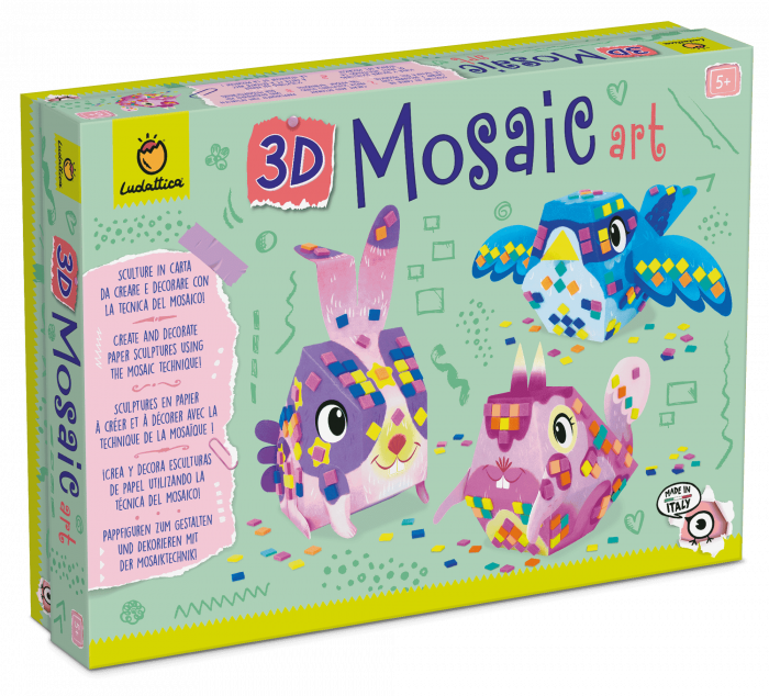 Set Creativ Mozaic 3D, +5 ani, Ludattica