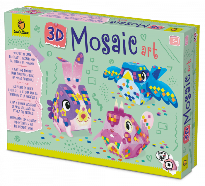 Set Creativ Mozaic 3D, +5 ani, Ludattica [2]