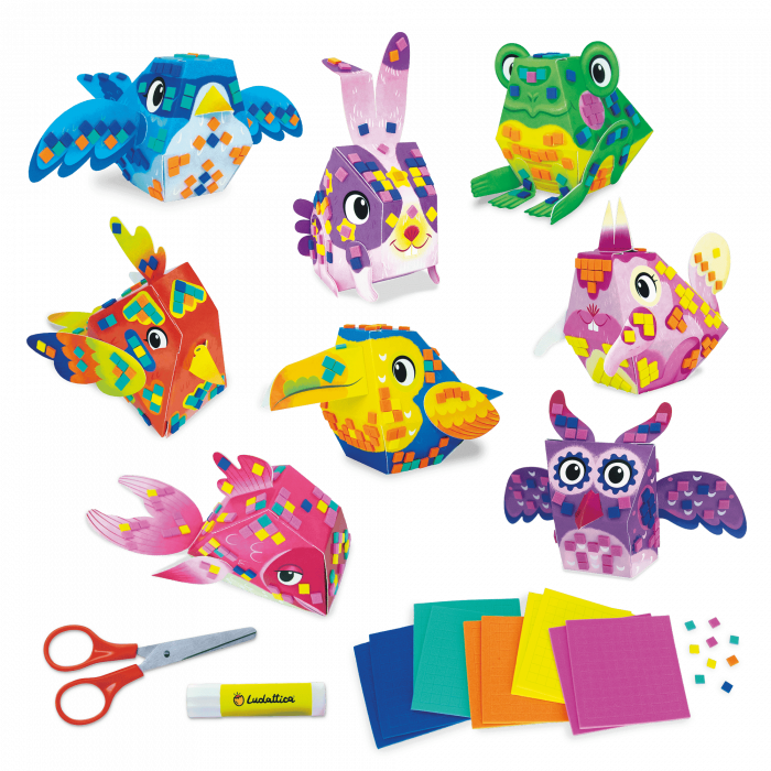 Set Creativ Mozaic 3D, +5 ani, Ludattica [3]
