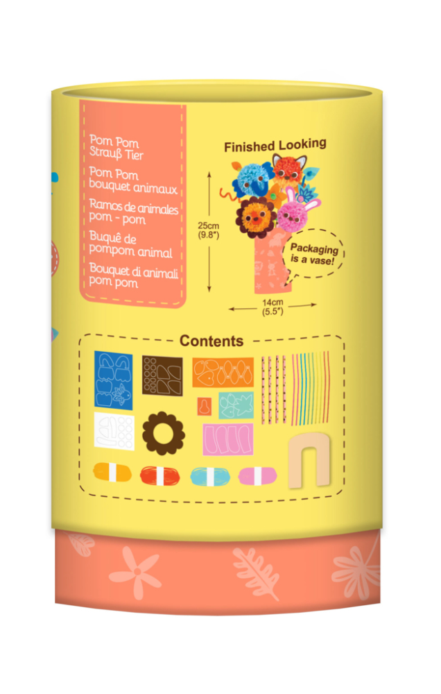 Set creativ Pom Pom - buchet animalute [5]