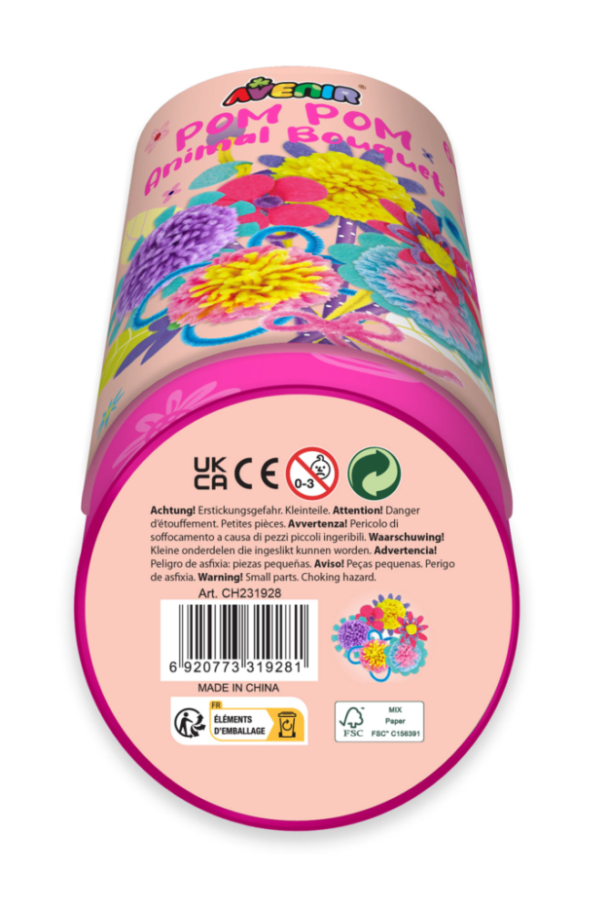 Set creativ Pom Pom - buchet flori [7]