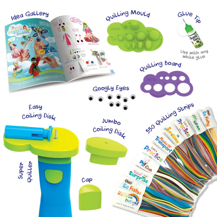 Set Creativ Quilling - World of Paper, Imagimake, 8 ani+ [2]