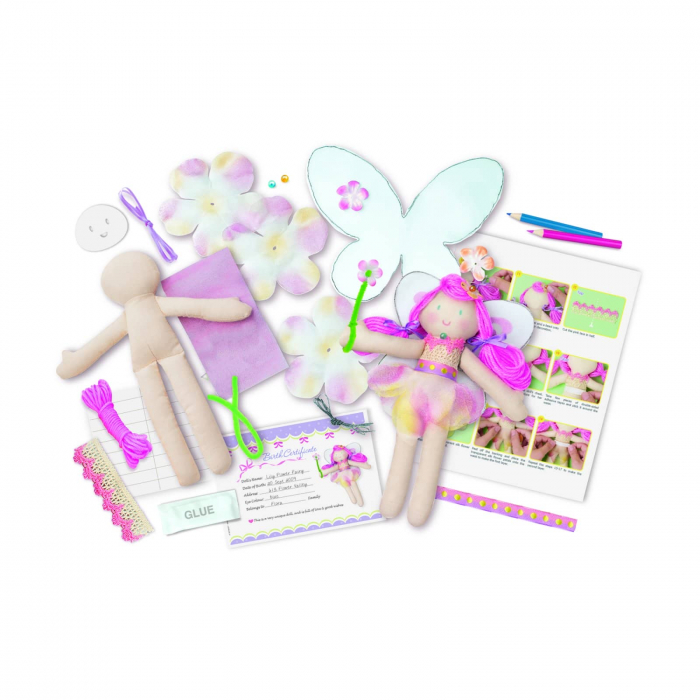 Set creativ Realizeaza propria papusa - Zana, 4M, +8 ani [2]