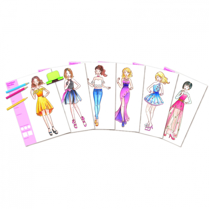 Set creativ - Studio Fashion Designer, + 5 ani [2]