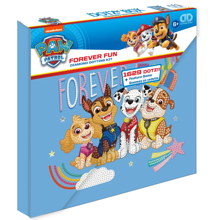 Set creativ tablou Forever Fun Patrula Catelusilor, pictura cu diamante [3]