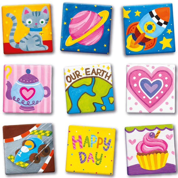 Set cu placute creative de pictat - magnetic, 4M, +5 ani [4]