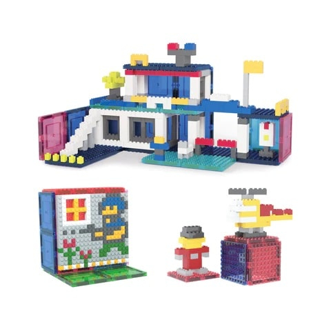 Set de 512 de piese, cărămizi magnetice și plăci de construcție, PicassoTiles [3]