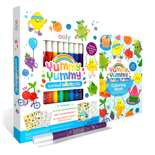 Set de Colorat Parfumat Yummy Yummy ,   3 in 1 [1]