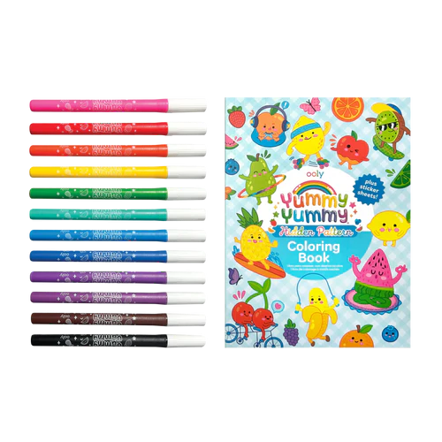 Set de Colorat Parfumat Yummy Yummy ,   3 in 1 [9]