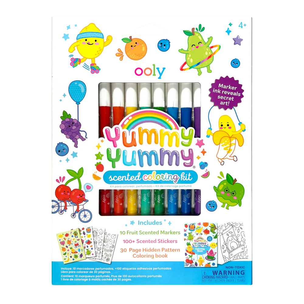 Set de Colorat Parfumat Yummy Yummy ,   3 in 1 [2]