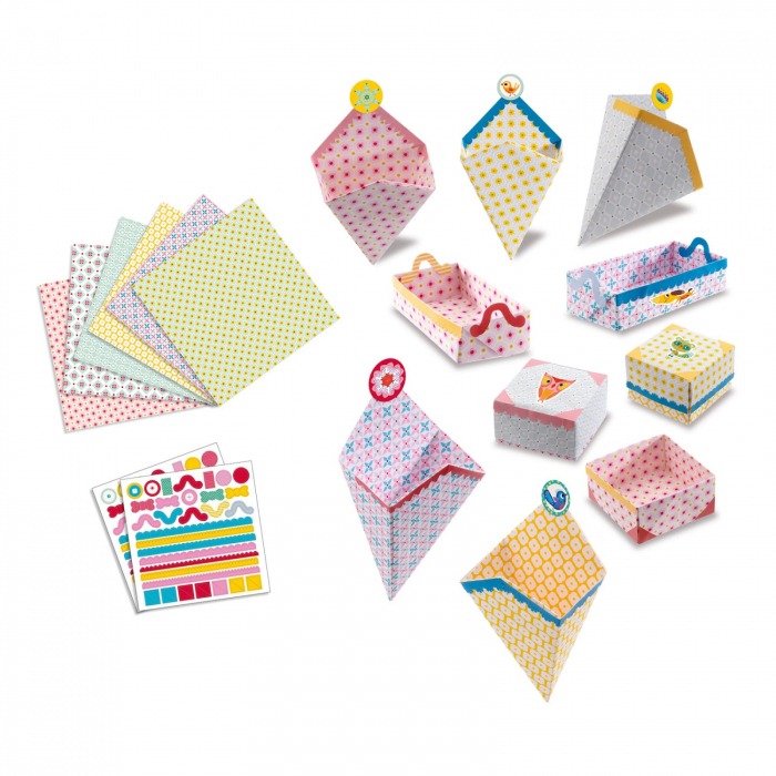 Set de confectionat cutii Djeco, 6-7 ani + [2]