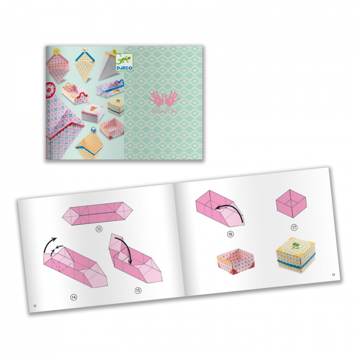 Set de confectionat cutii Djeco, 6-7 ani + [5]
