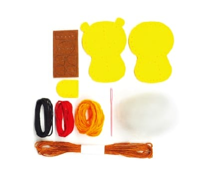 Set de cusut DIY - decoratiune topper pentru creion - Leu, + 5 ani [3]