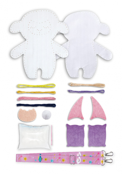Set de cusut Prietenul Meu Animal - Mielusel somnoros, + 6 ani [4]