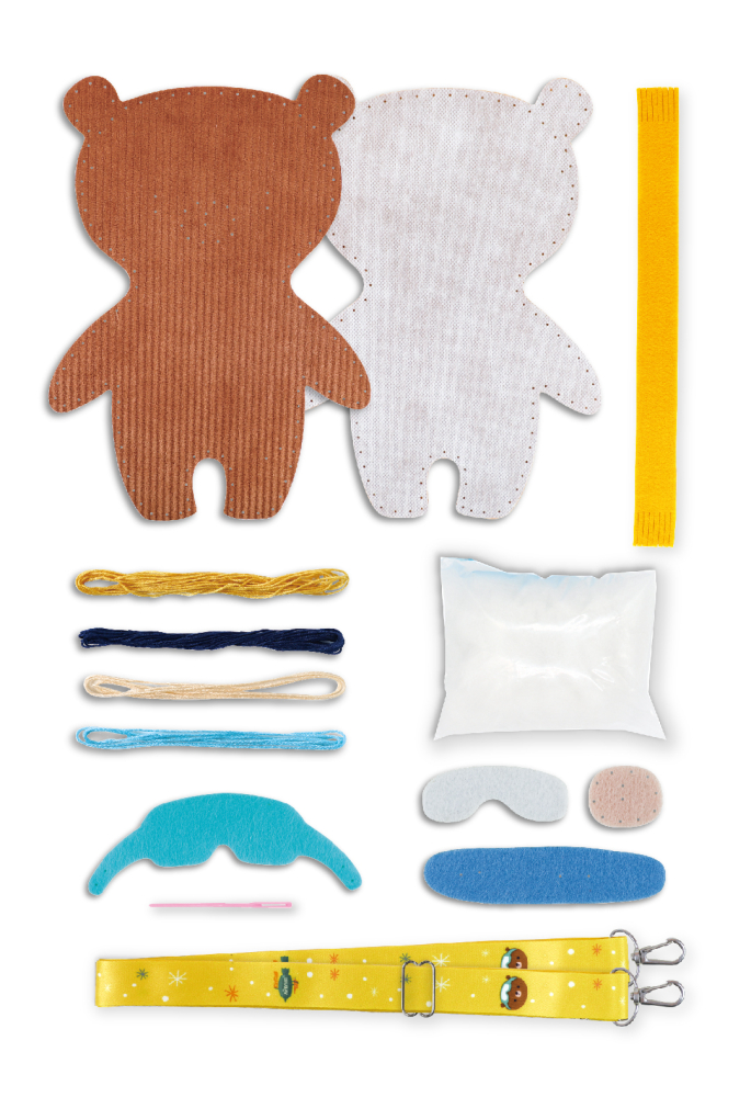 Set de cusut Prietenul Meu Animal - Ursul Schior [5]