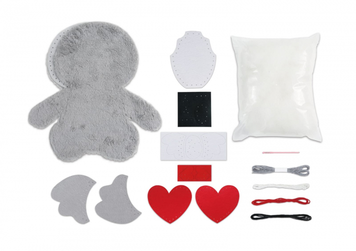 Set de cusut Prima Mea Papusa, Koala cu inima, + 6 ani [5]