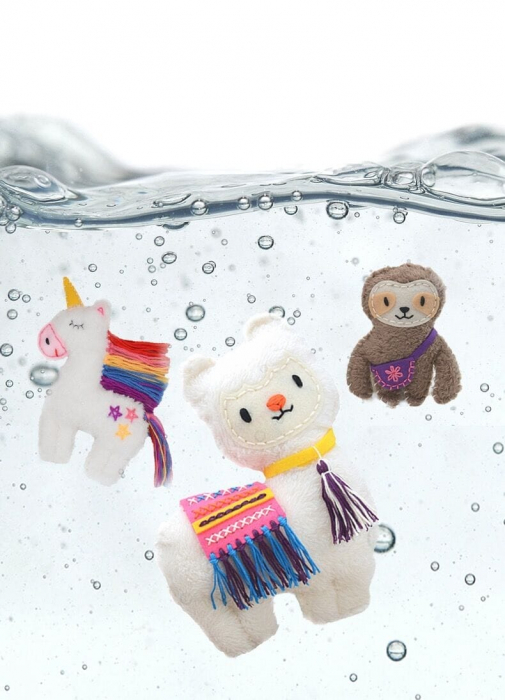 Set de cusut Prima Mea Papusa, Lama, + 6 ani [5]