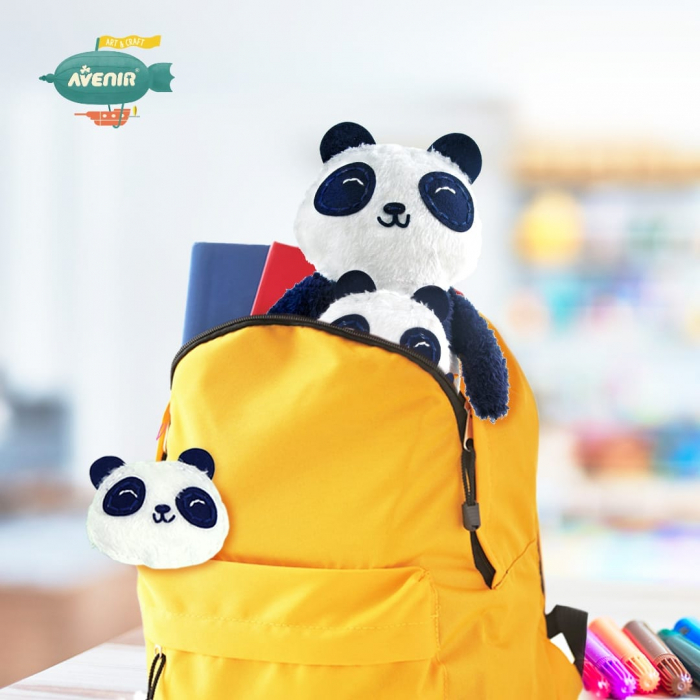 Set de cusut Prima Mea Papusa, Mama si puiul Panda, + 6 ani [4]