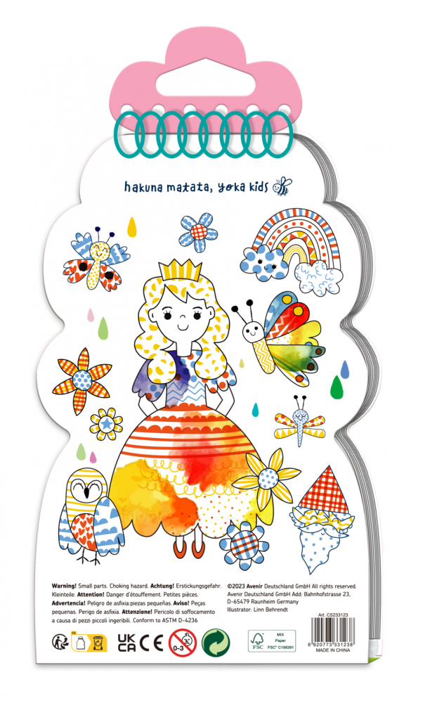 Set de pictura cu apa - Basme, Haku Yoka [9]