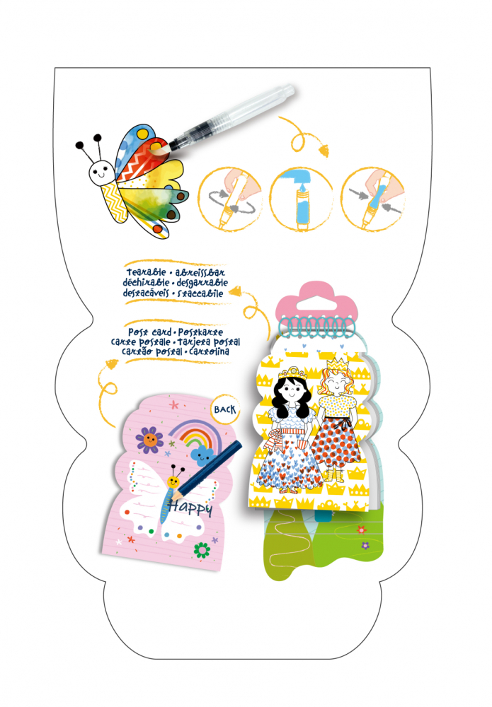 Set de pictura cu apa - Basme, Haku Yoka [10]