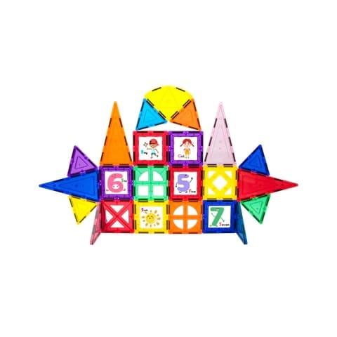 Set de piese magnetice, 10 piese de artă grafică, Click-In, Picasso Tiles [3]