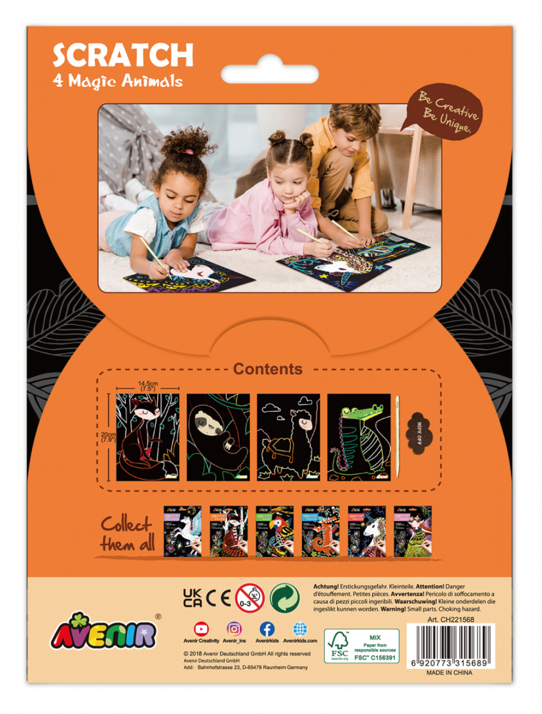 Set de razuit - 4 Animale magice [5]