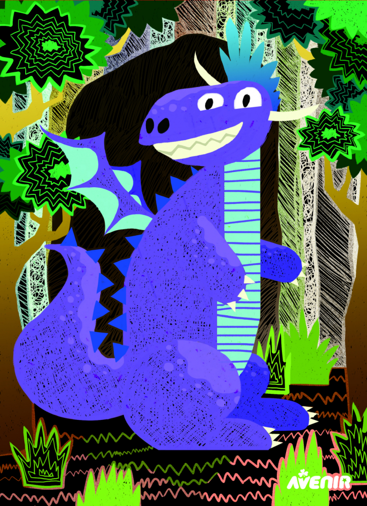 Set de razuit - 4 Dragoni magici [2]