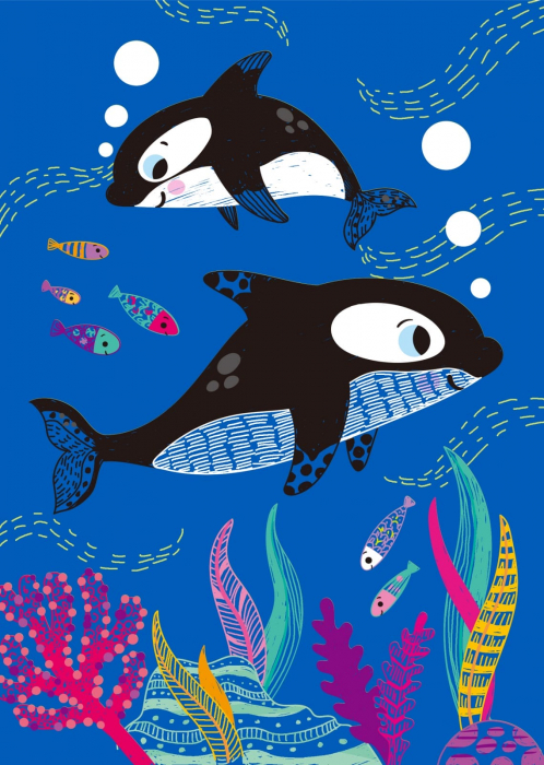 Set de razuit A5 - Subacvatic, + 5 ani [4]