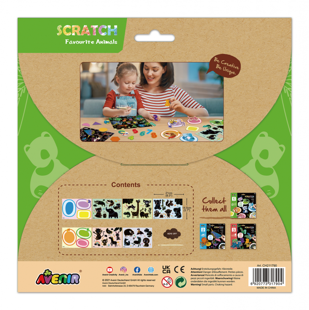 Set de razuit -Animale preferate Nivel 1 [2]