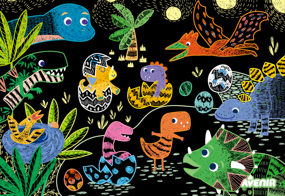 Set de razuit  -Dinozauri Nivel 3 [3]