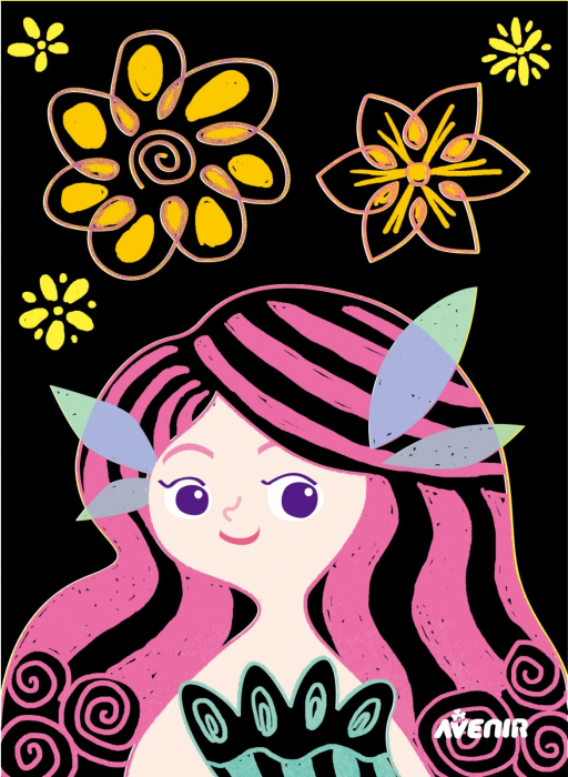 Set de razuit Scratch Junior - Prietenele Mele Zane, + 3 ani [3]