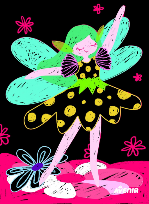 Set de razuit Scratch Junior - Prietenele Mele Zane, + 3 ani [2]