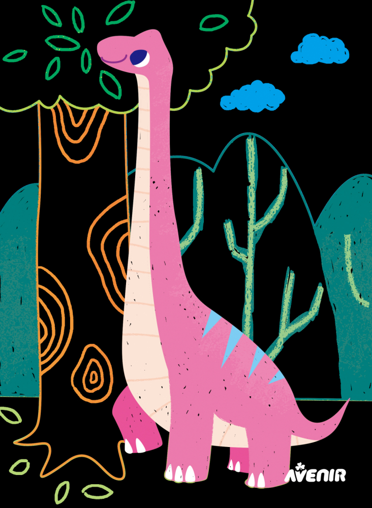 Set de razuit Scratch Junior - Prietenii mei dinozauri [3]