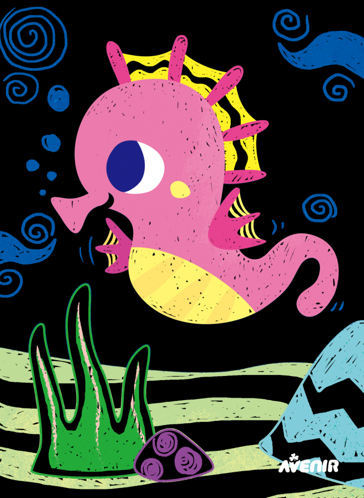 Set de razuit Scratch Junior - Prietenii mei marini [4]