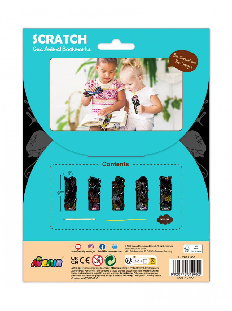 Set de razuit - Semne de Carte - Animale Marine [3]