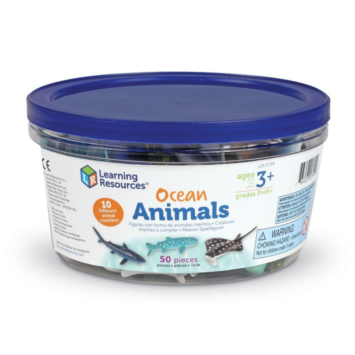 Set de sortat - Animalute din ocean, Learning Resources, 2-3 ani + [3]