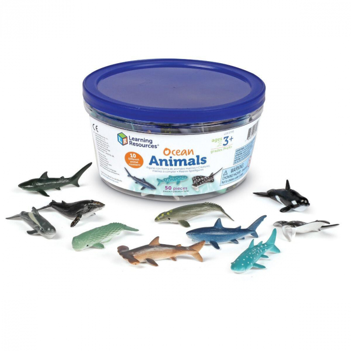 Set de sortat - Animalute din ocean, Learning Resources, 2-3 ani + [2]