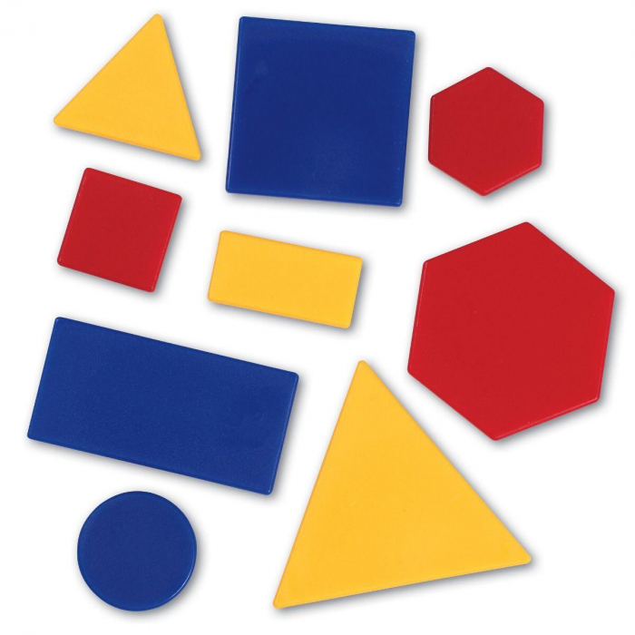 Set de sortat - Forme geometrice, Learning Resources, 4-5 ani + [4]