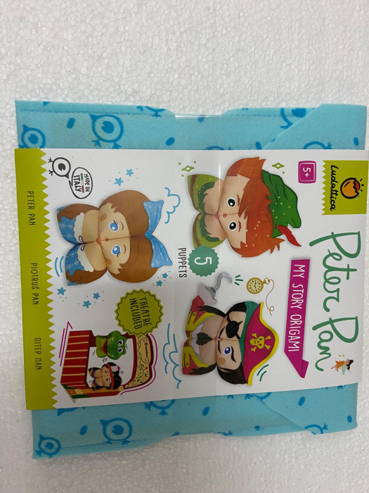 Set de Teatru de Păpuși Origami – Aventurile lui Peter Pan, +5 ani, Ludattica [4]