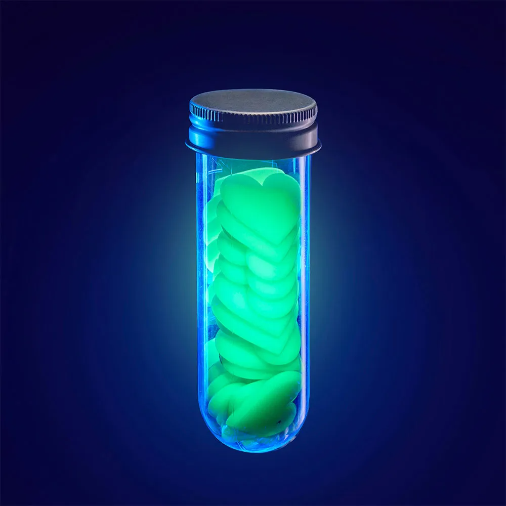 Set decorativ fosforescent, Inimi stralucitoare Glowing Imaginations [2]