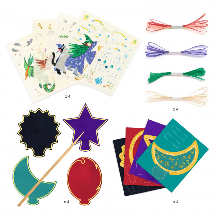 Set DIY Baghete magice Djeco, 4-5 ani + [2]