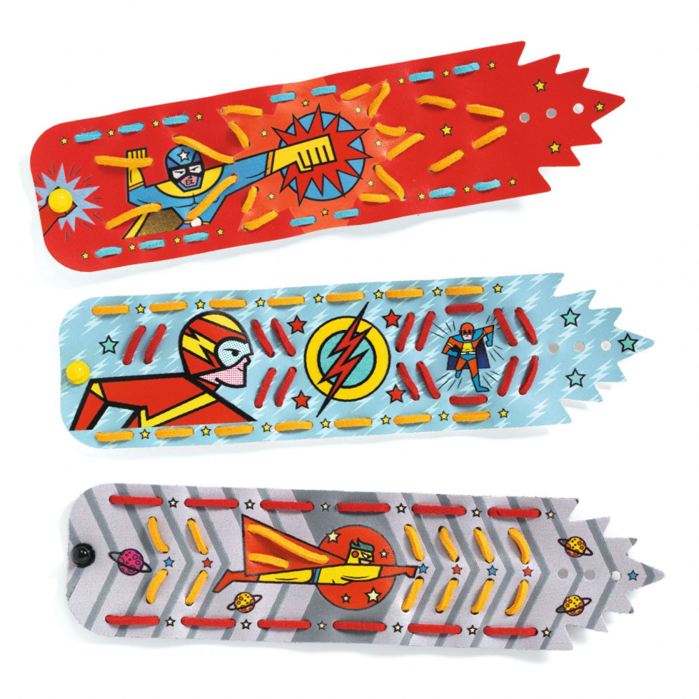 Set DIY Djeco, Bratari cu super puteri [2]