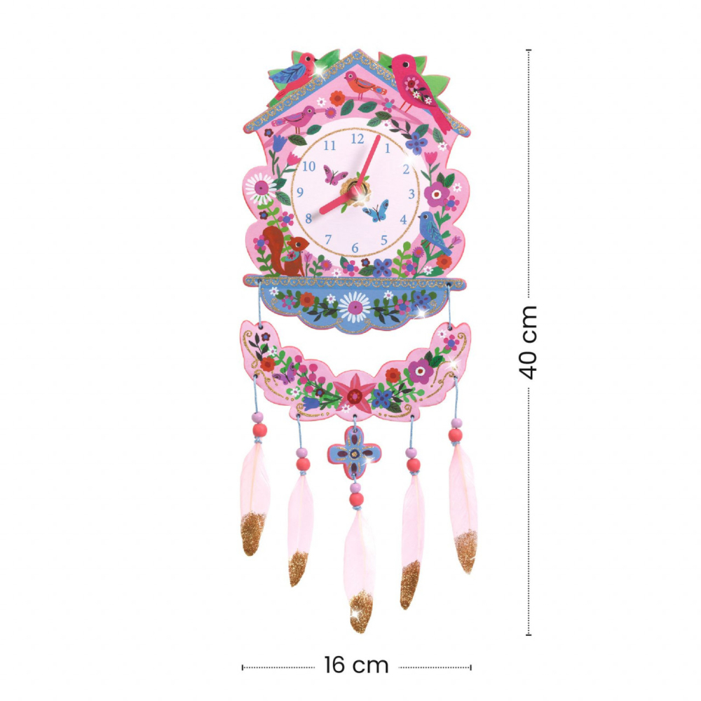 Set DIY Djeco, Ceas de perete [3]
